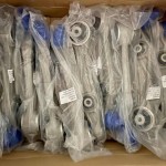 原厂最新汽车悬架零件铝制前下控制臂套件1044354-00-A 1044359-00-A特斯拉MODEL 3